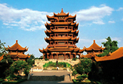 Gelber Kranich Turm in Wuhan